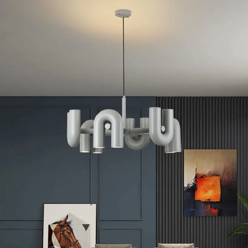 DecorBites™ Nordic U Shape LED Ceiling Chandelier