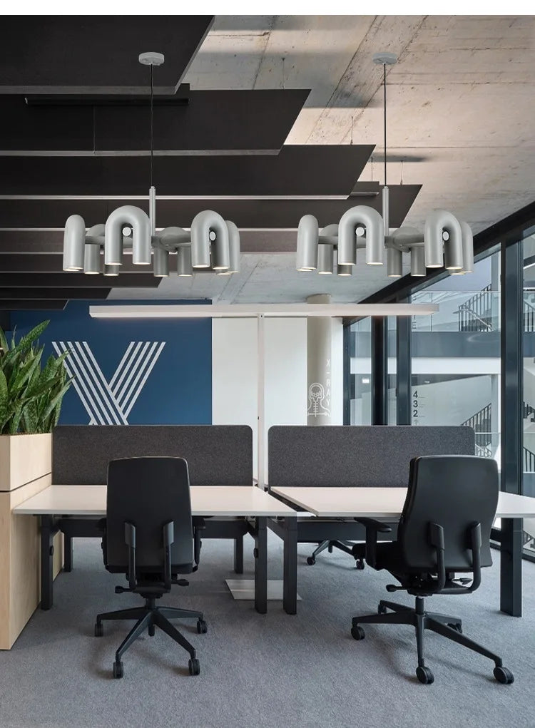DecorBites™ Nordic U Shape LED Ceiling Chandelier