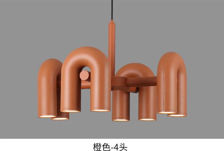 DecorBites™ Nordic U Shape LED Ceiling Chandelier