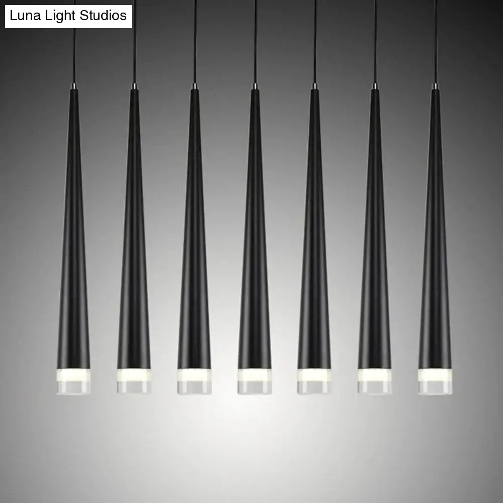 DecorBites™ Novelty LED Pendant Lamp dimmable Lights Kitchen Island Dining Room Shop Bar Counter Decoration Cylinder Pipe Pendant Lights