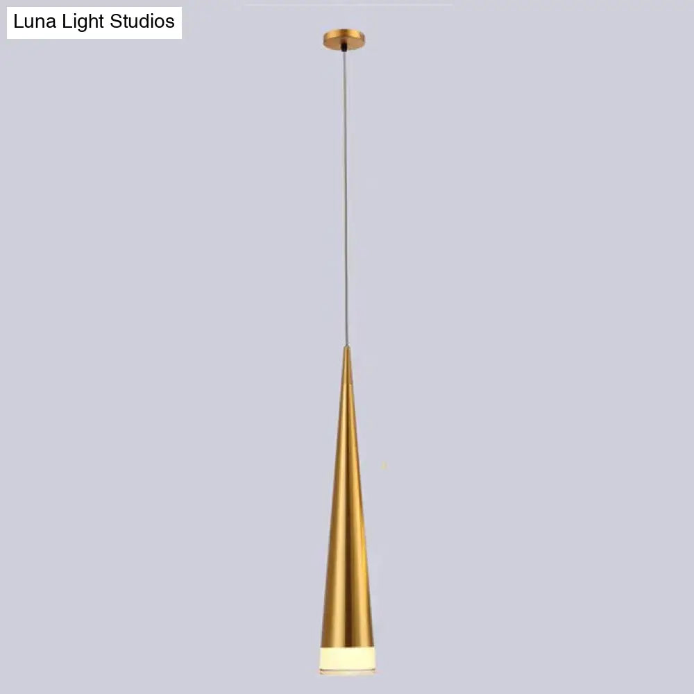 DecorBites™ Novelty LED Pendant Lamp dimmable Lights Kitchen Island Dining Room Shop Bar Counter Decoration Cylinder Pipe Pendant Lights