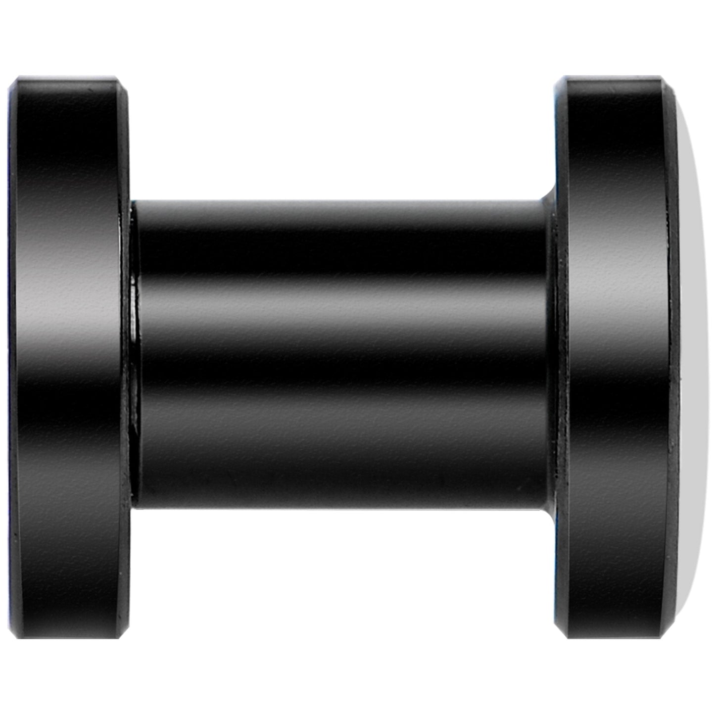 Green Black Skull Black Anodized Screw Fit Plug Set 4G