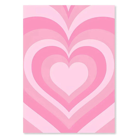 DecorBites™ Pastel Danish Flower Wall Art for Home