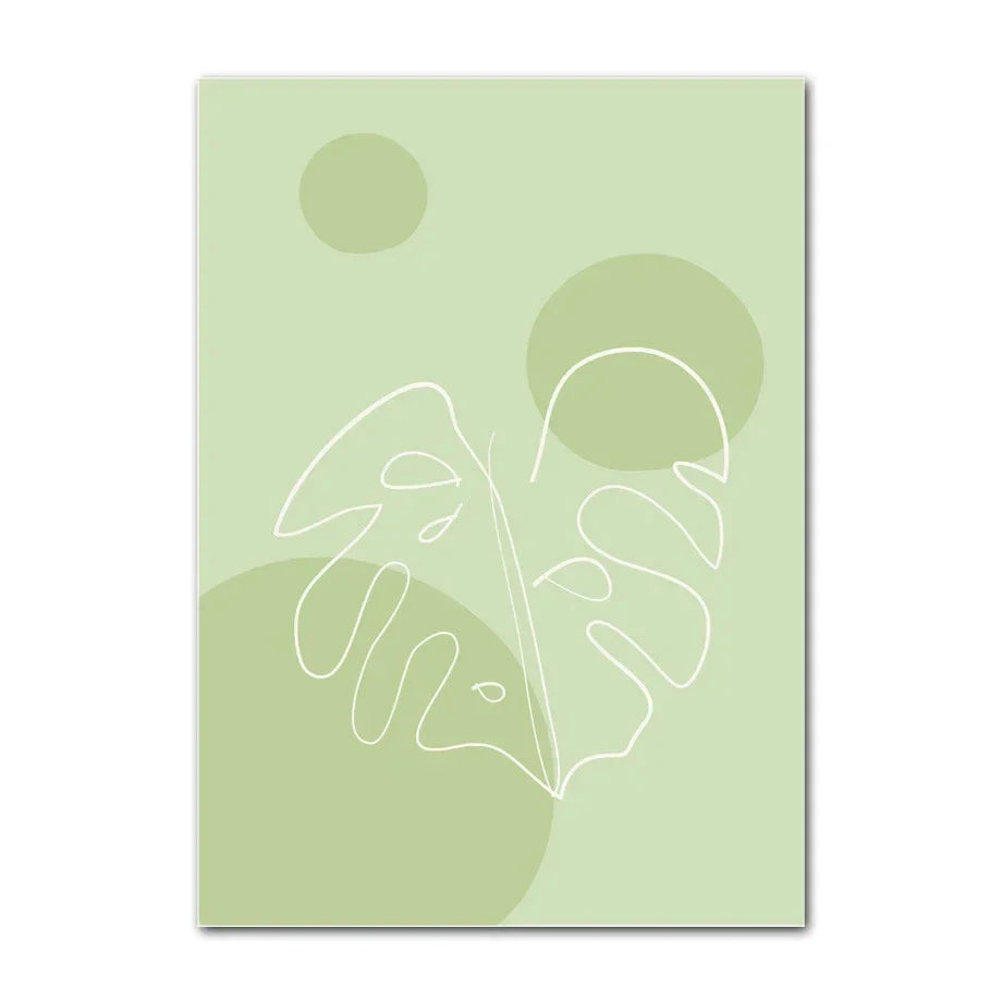 DecorBites™ Pastel Purple Abstract Wall Art Print