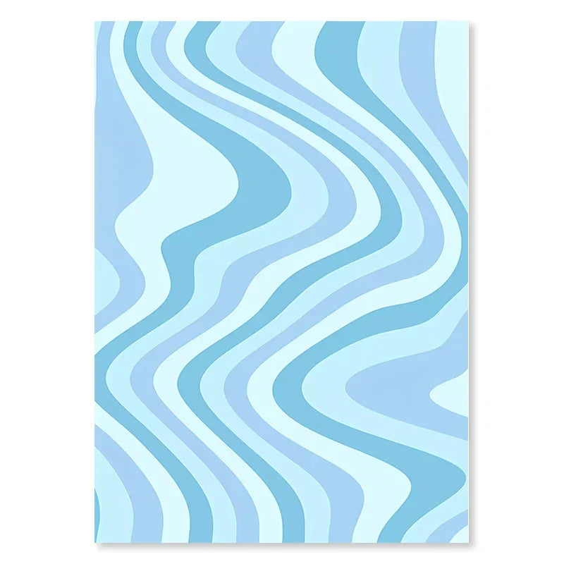 DecorBites™ Pastel Purple Abstract Wall Art Print