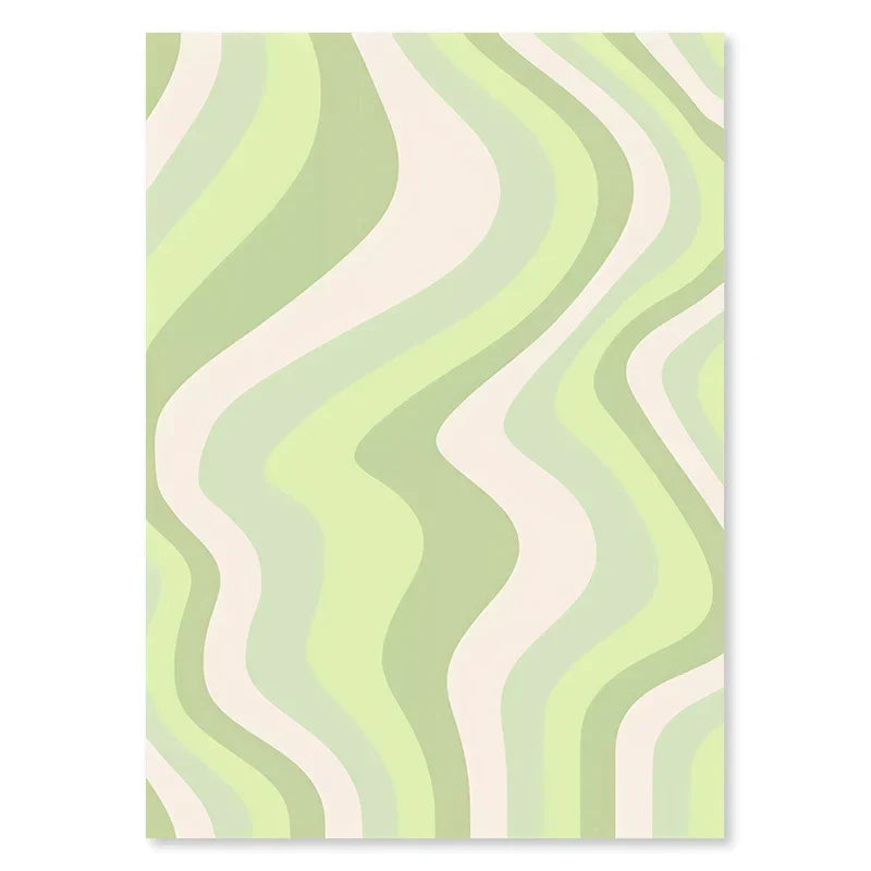 DecorBites™ Pastel Purple Abstract Wall Art Print
