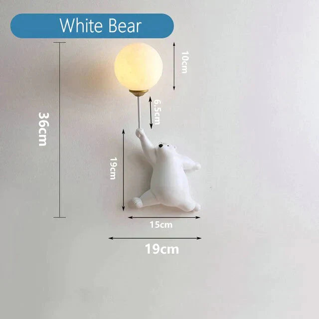 DecorBites™ Pink Girl Wall Lamp for Princess Room Girls Room
