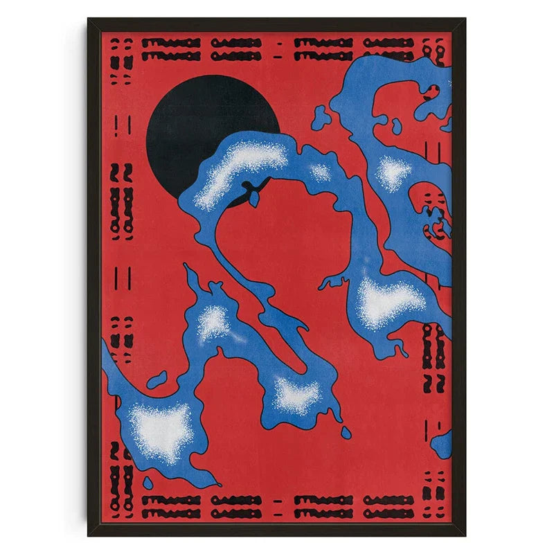 DecorBites™ Retro Abstract Canvas Print for Modern Home