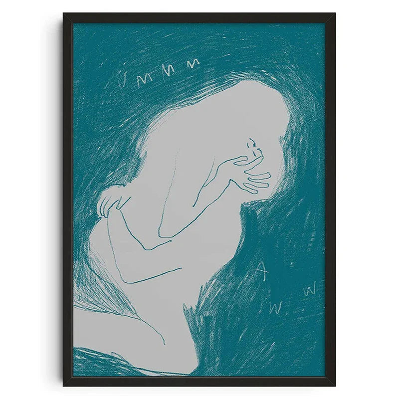DecorBites™ Retro Abstract Canvas Print for Modern Home