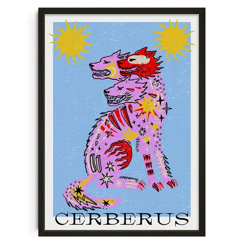 DecorBites™ Retro Abstract Canvas Print for Modern Home