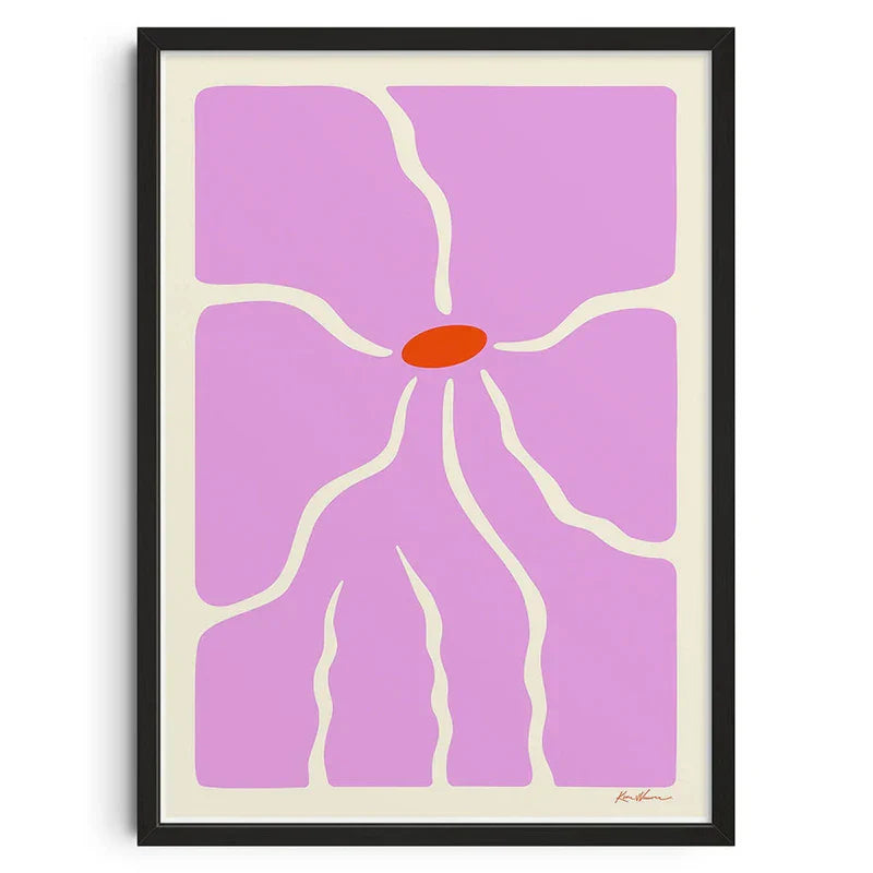 DecorBites™ Retro Abstract Canvas Print for Modern Home