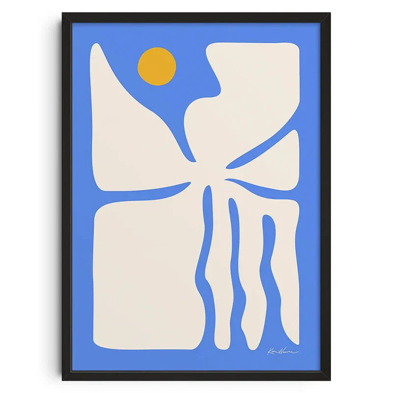 DecorBites™ Retro Abstract Canvas Print for Modern Home