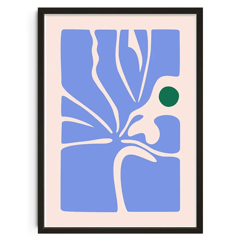 DecorBites™ Retro Abstract Canvas Print for Modern Home