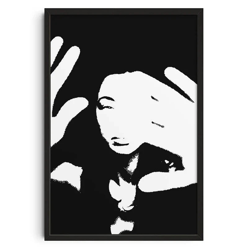 DecorBites™ Retro Abstract Canvas Print for Modern Home