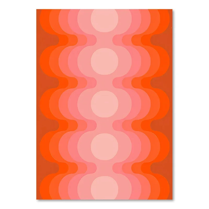 DecorBites™ Retro Rainbow Boho Art Prints - Wall Decor