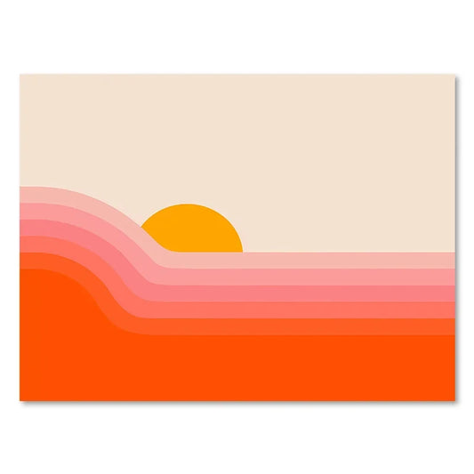 DecorBites™ Retro Rainbow Boho Art Prints - Wall Decor