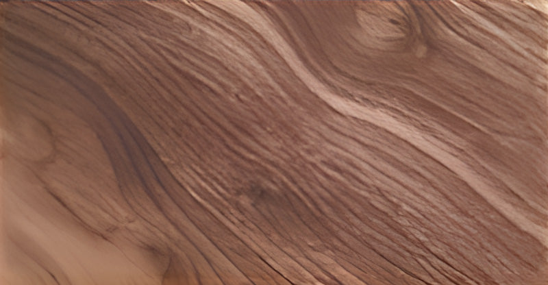 DecorBites™ Retro-Style Walnut Acrylic Ceiling Light