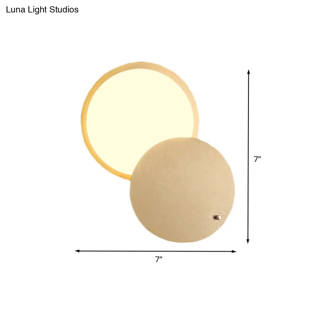 DecorBites™ Rotatable Gold Metal LED Wall Sconce - Contemporary Wall Lamp Fixture