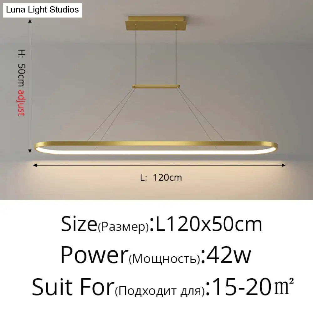 DecorBites™ Salix V - Modern Minimalist Led Dimmable Bar Pendant Light