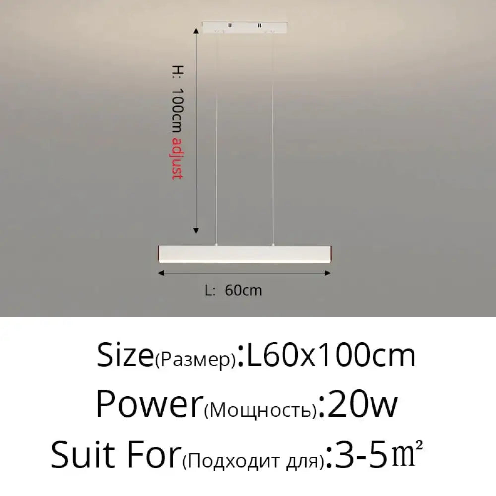 DecorBites™ Salix V - Modern Minimalist Led Dimmable Bar Pendant Light
