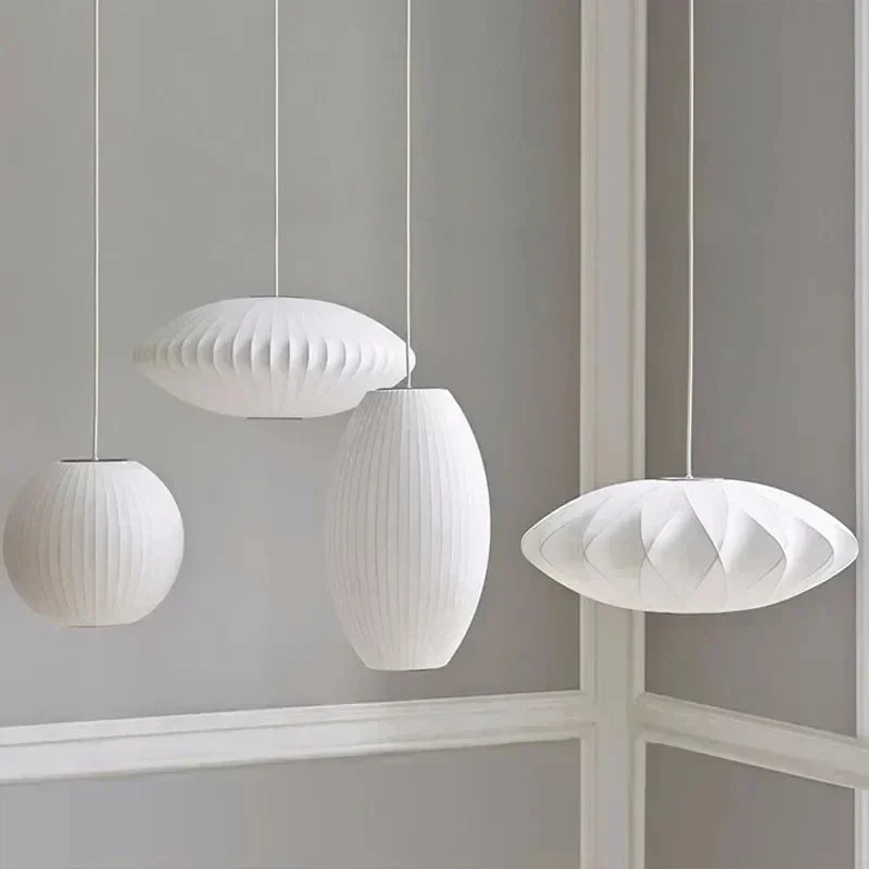 DecorBites™ Silk LED Pendant Lamp - Modern Designer Lighting