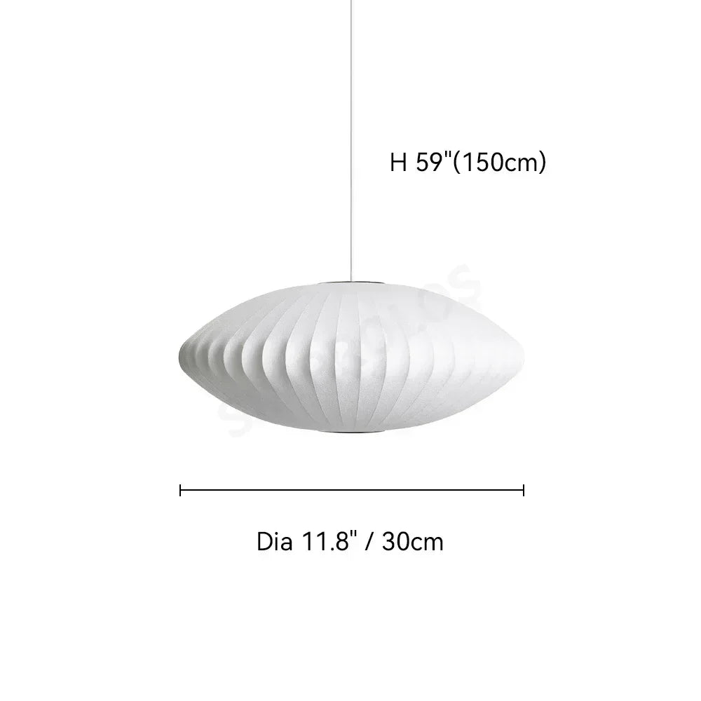 DecorBites™ Silk LED Pendant Lamp - Modern Designer Lighting