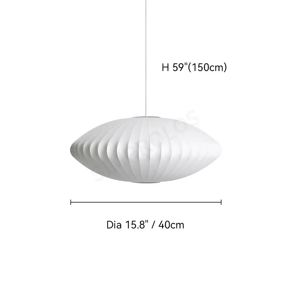 DecorBites™ Silk LED Pendant Lamp - Modern Designer Lighting