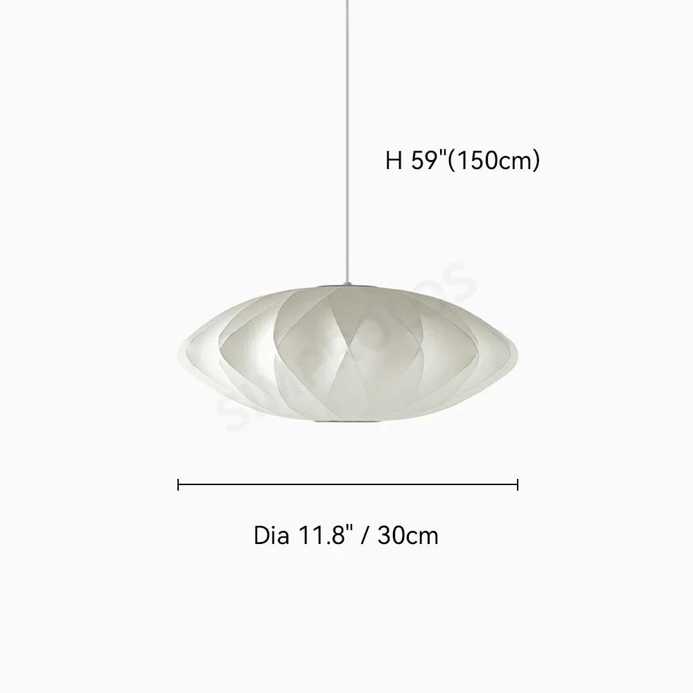 DecorBites™ Silk LED Pendant Lamp - Modern Designer Lighting