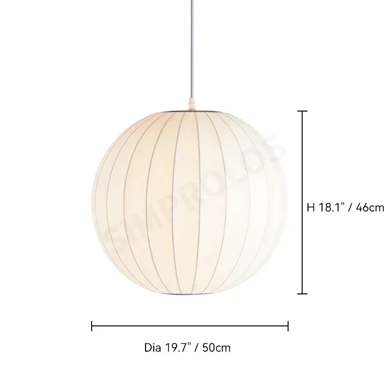 DecorBites™ Silk LED Pendant Lamp - Modern Designer Lighting