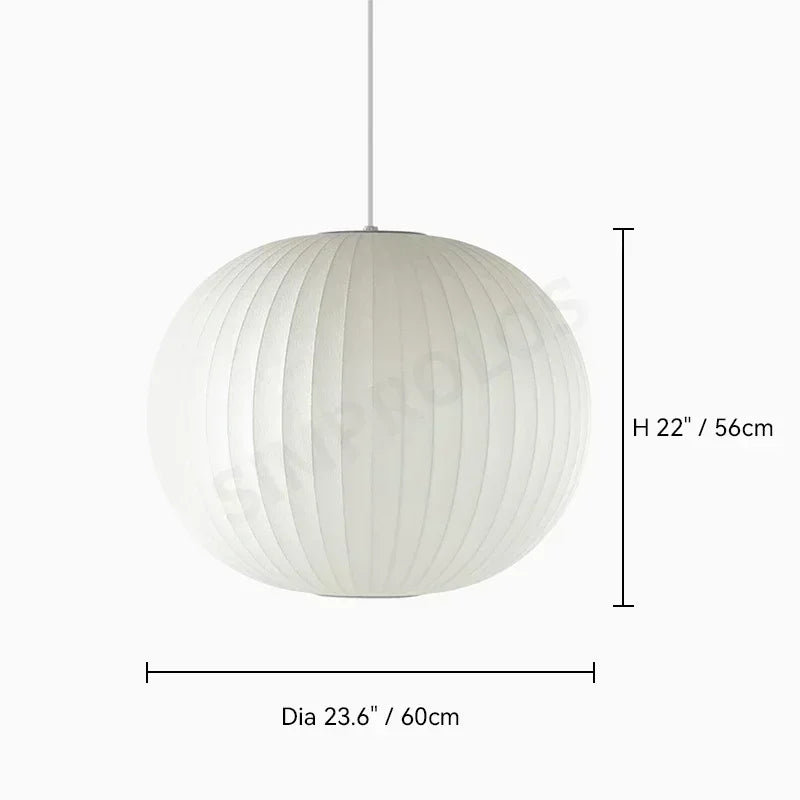 DecorBites™ Silk LED Pendant Lamp - Modern Designer Lighting