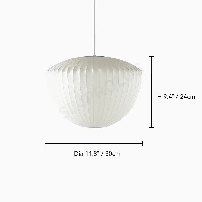 DecorBites™ Silk LED Pendant Lamp - Modern Designer Lighting