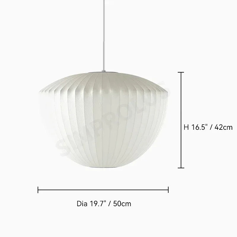DecorBites™ Silk LED Pendant Lamp - Modern Designer Lighting