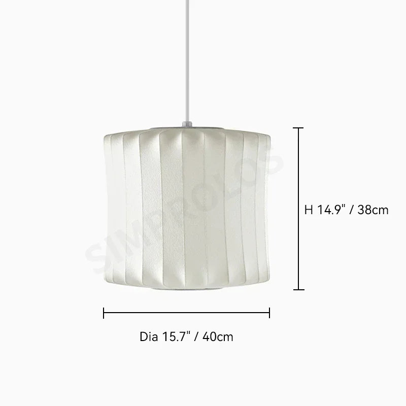 DecorBites™ Silk LED Pendant Lamp - Modern Designer Lighting