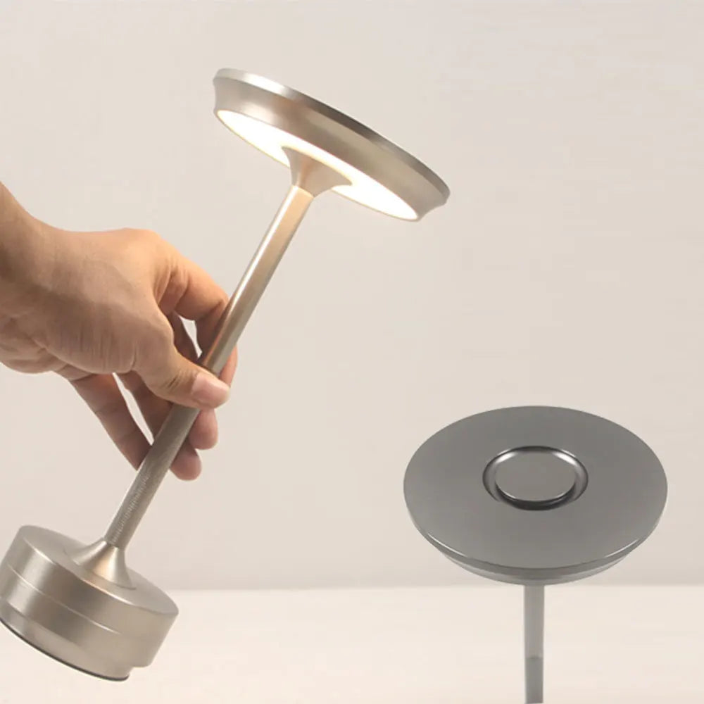 DecorBites™ Simple charging LED Desk Lamp restaurant bar desk lamp dimming atmosphere retro portable charging touch USB desk lamp