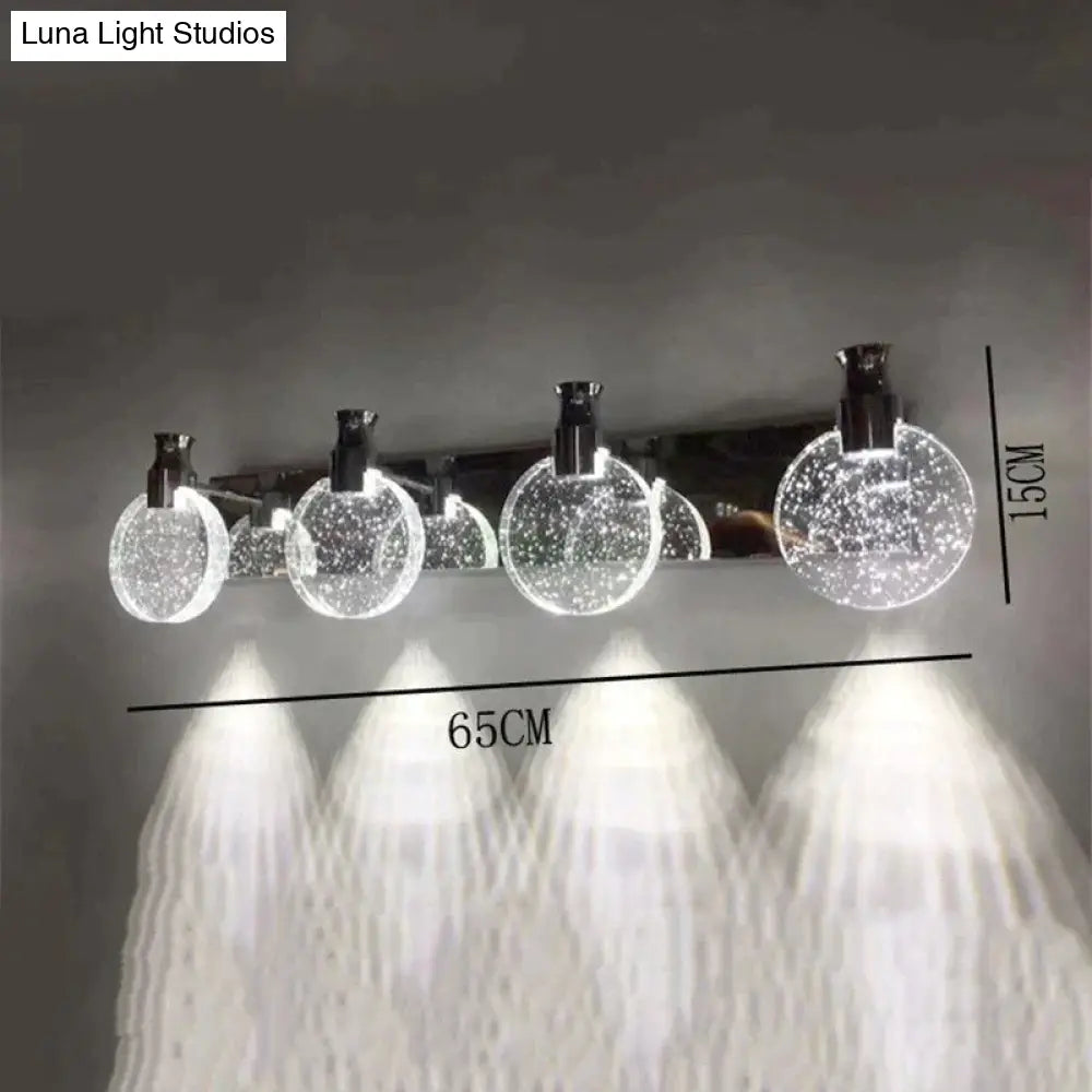 DecorBites™ Simple Crystal LED Wall Lamp for Bathroom Bedroom