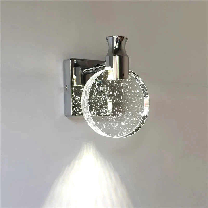 DecorBites™ Simple Crystal LED Wall Lamp for Bathroom Bedroom