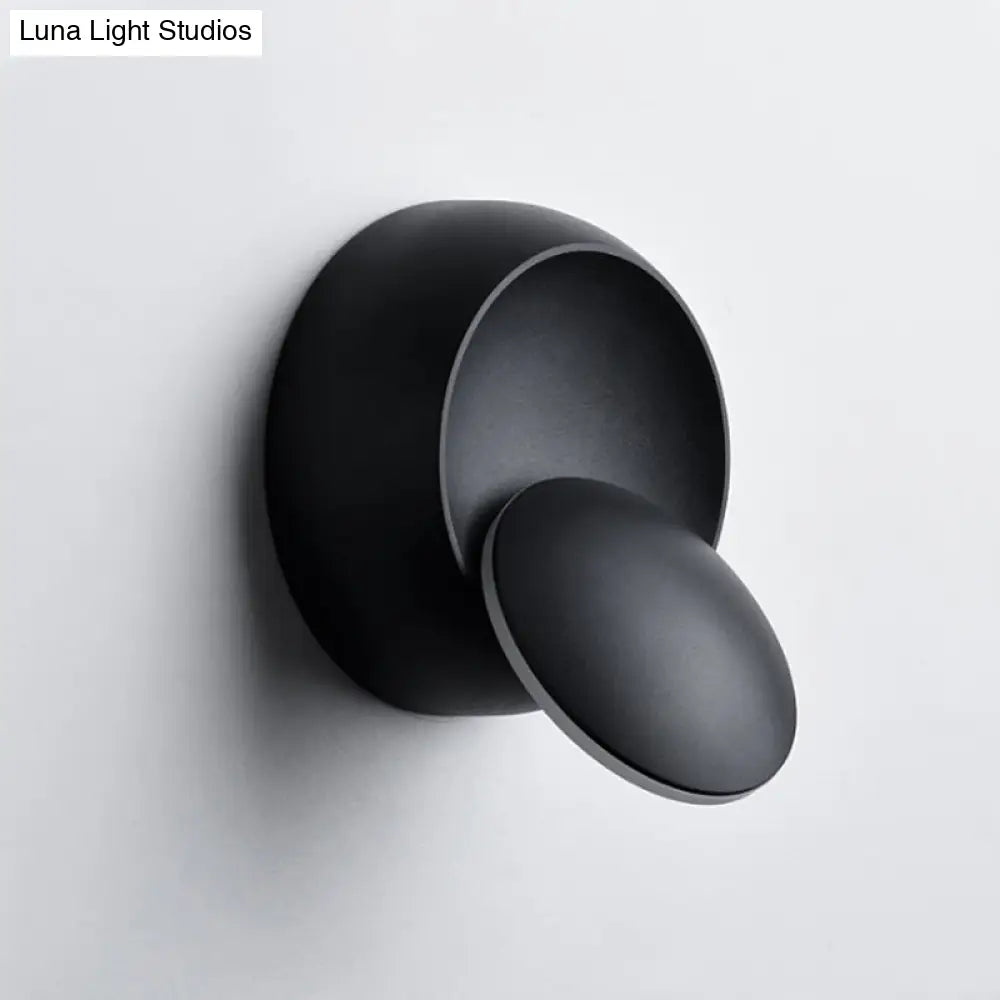 DecorBites™ Simple Style LED Aluminum Wall Lamp | Black/White Finish | for Stairway