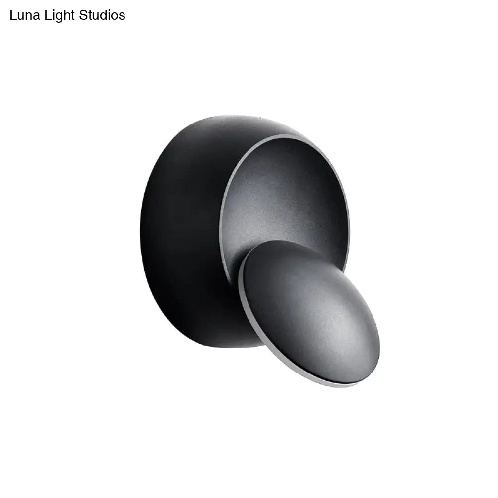 DecorBites™ Simple Style LED Aluminum Wall Lamp | Black/White Finish | for Stairway