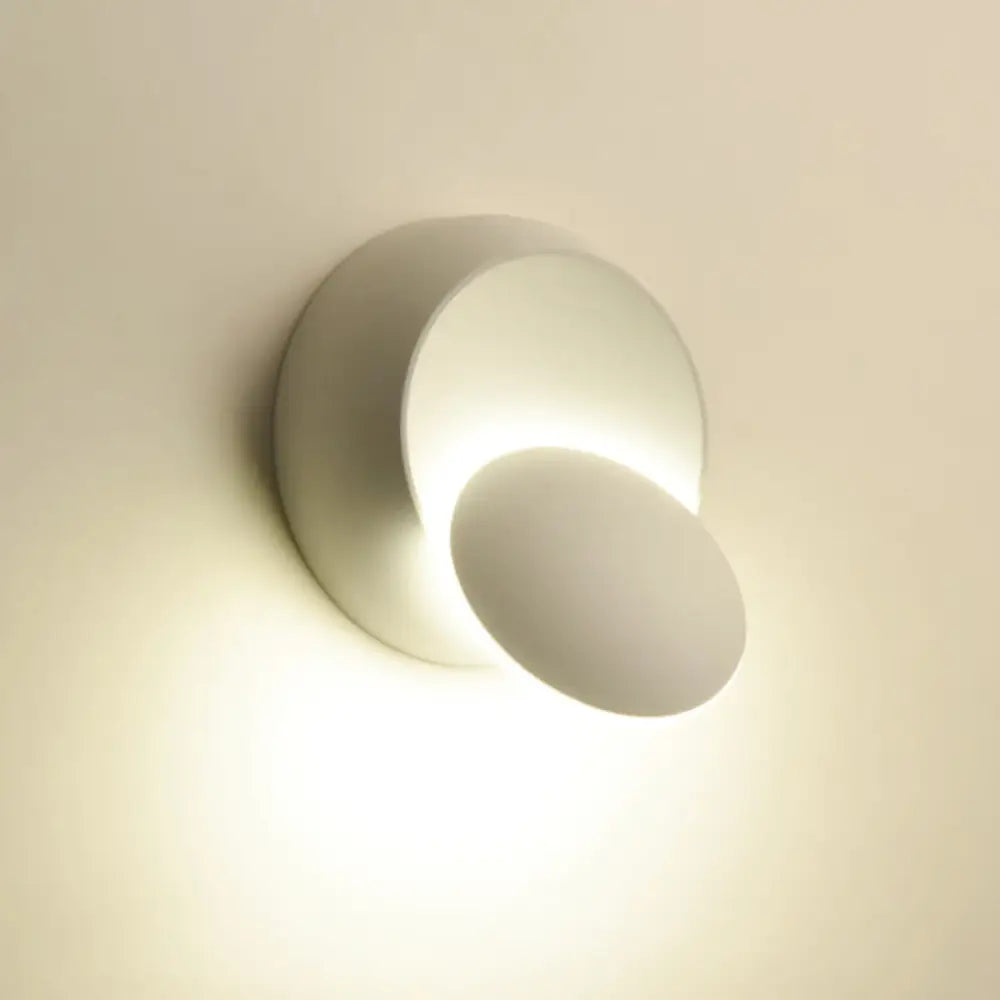 DecorBites™ Simple Style LED Aluminum Wall Lamp | Black/White Finish | for Stairway