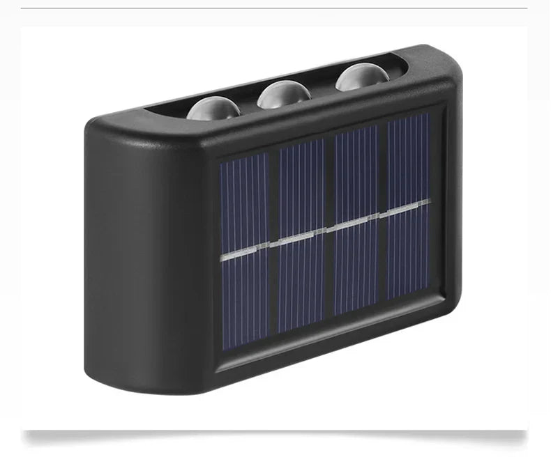 DecorBites™ Solar LED Outdoor Wall Light