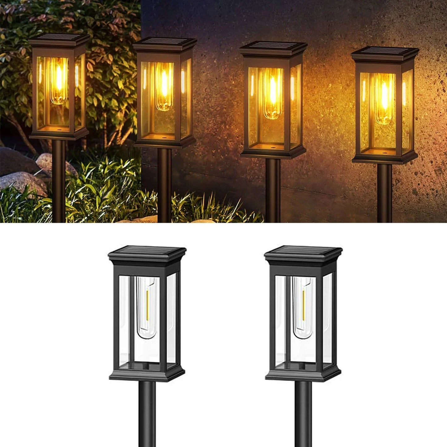 DecorBites™ Solar Lights Pack, Super Bright 12Hrs