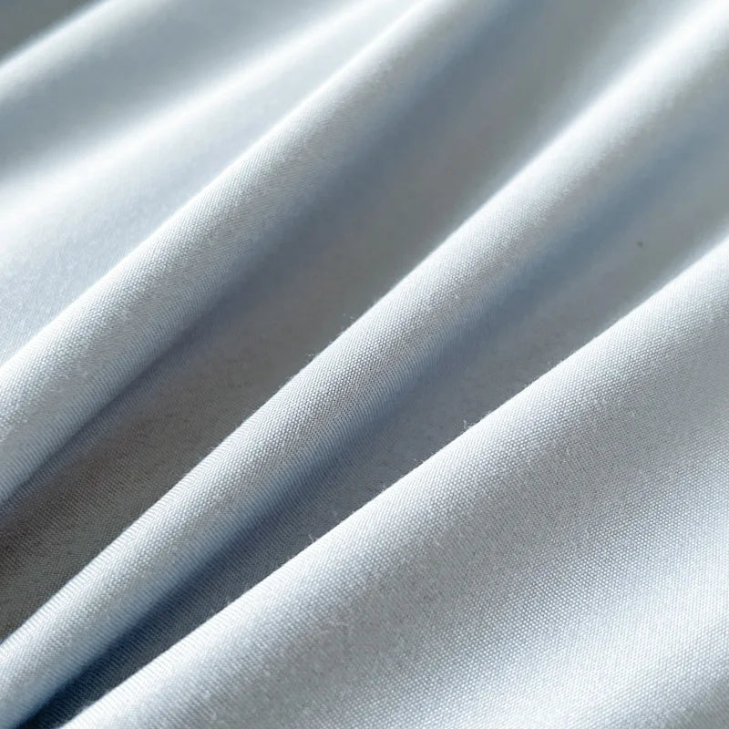 DecorBites™ Solid Color Brush Fabric Bedding Set - 4 Pieces