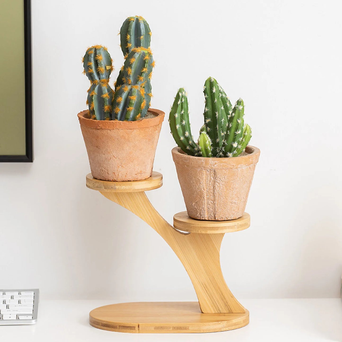 DecorBites™ Space-Saving Flower Pot Stand for Home and Office