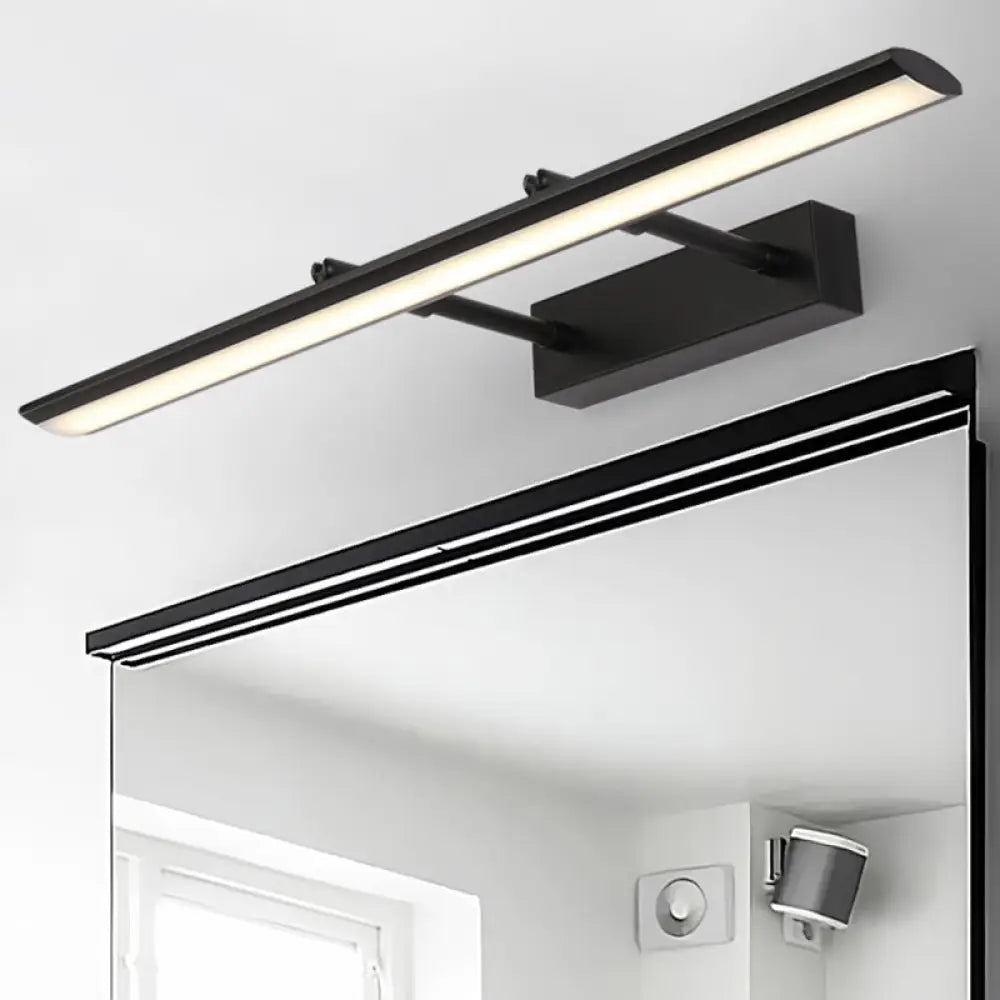 DecorBites™ Stainless Steel LED Wall Light with Adjustable Joint - Modern Bar Vanity Sconce for Bath