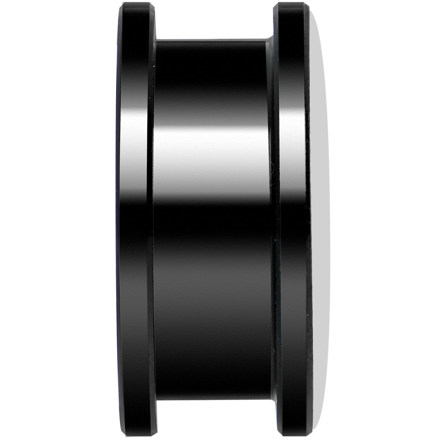 Pink American Flag Black Anodized Screw Fit Plug Set 20mm
