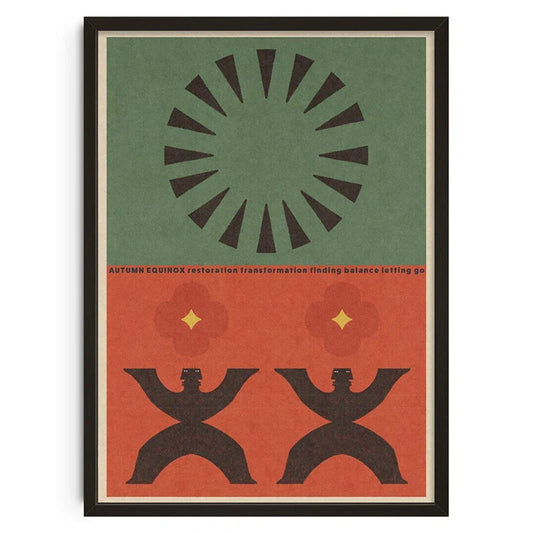 DecorBites™ Vintage Abstract Canvas Print for Home Decor