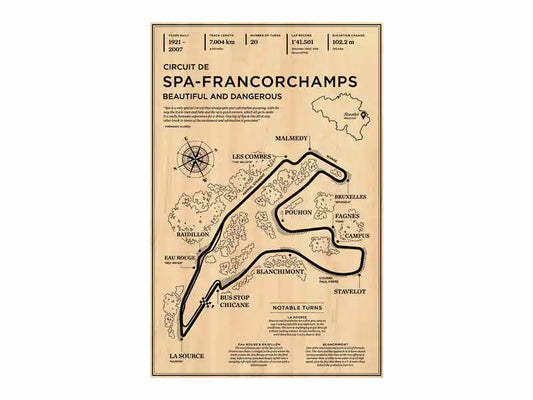 DecorBites™ Vintage F1 Monaco Grand Prix Racing Poster