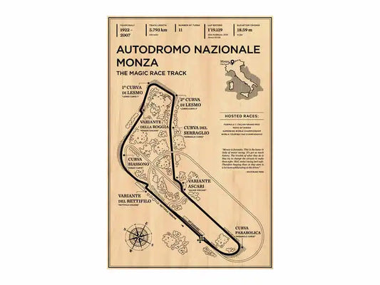 DecorBites™ Vintage Monaco Grand Prix Racing Poster