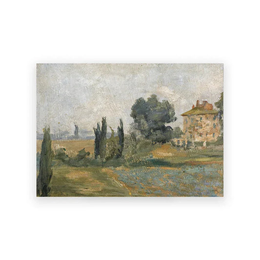 DecorBites™ Vintage Oil Painting Canvas Poster - Summer Landscape
