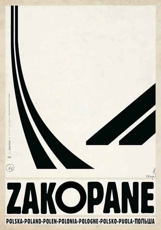 DecorBites™ Vintage Poland City Posters Canvas Prints for Home Decor